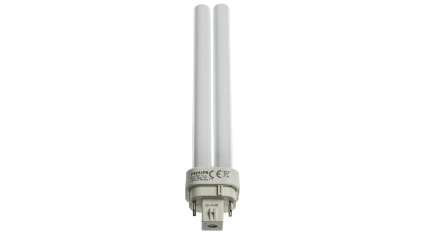 G24q-3 2D Shape CFL Bulb, 26 W, 2700K, Warm White Colour Tone