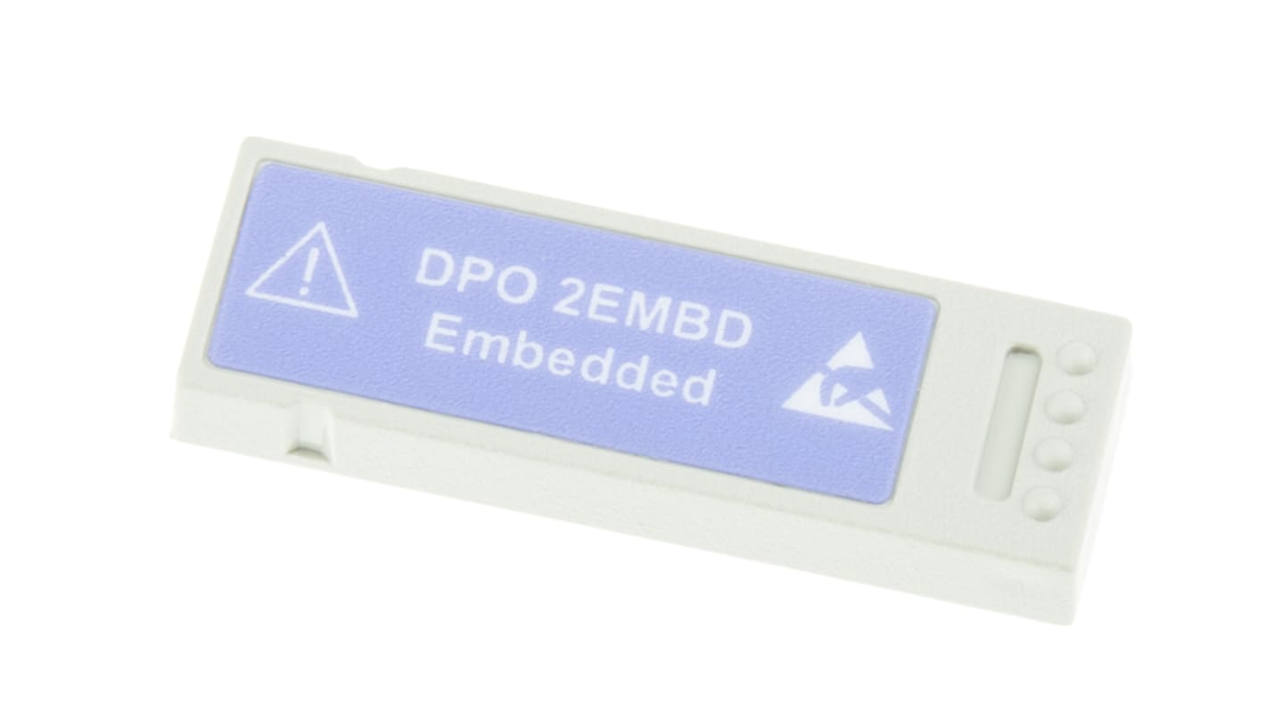 Tektronix oszcilloszkóp modul DPO2EMBD, Elemzőmodul, beágyazott soros indítás, használható:(MSO/DPO2000 sorozat)-hoz,