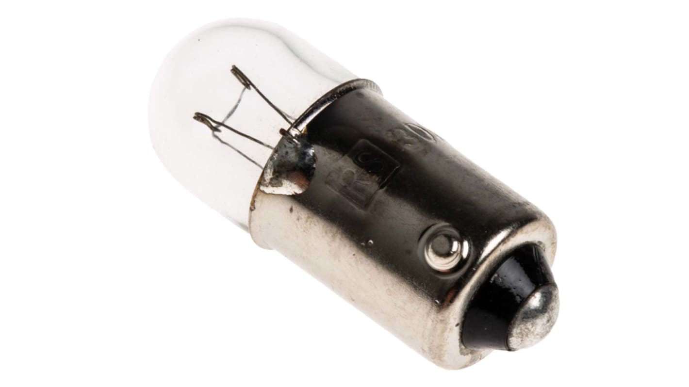 Lampadina spia con base BA9s, 30 V, 6,3 lm