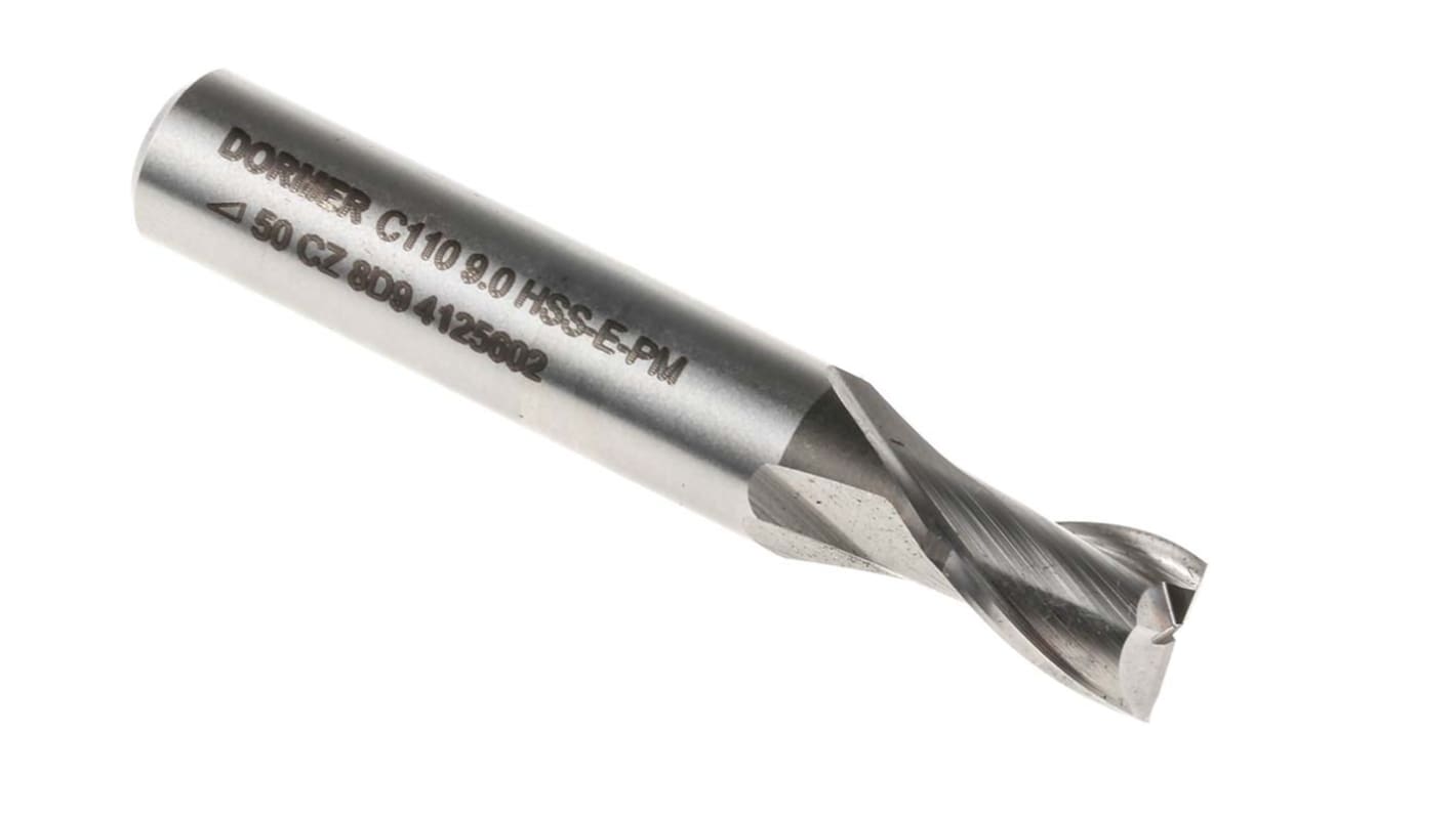 Dormer Plain Slot Drill, 9mm Cut Diameter