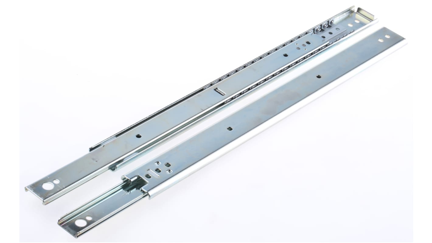 Rail pour rack Accuride DZ0204 en Acier, longueur 406mm, largeur 9.5mm, charge 60kg