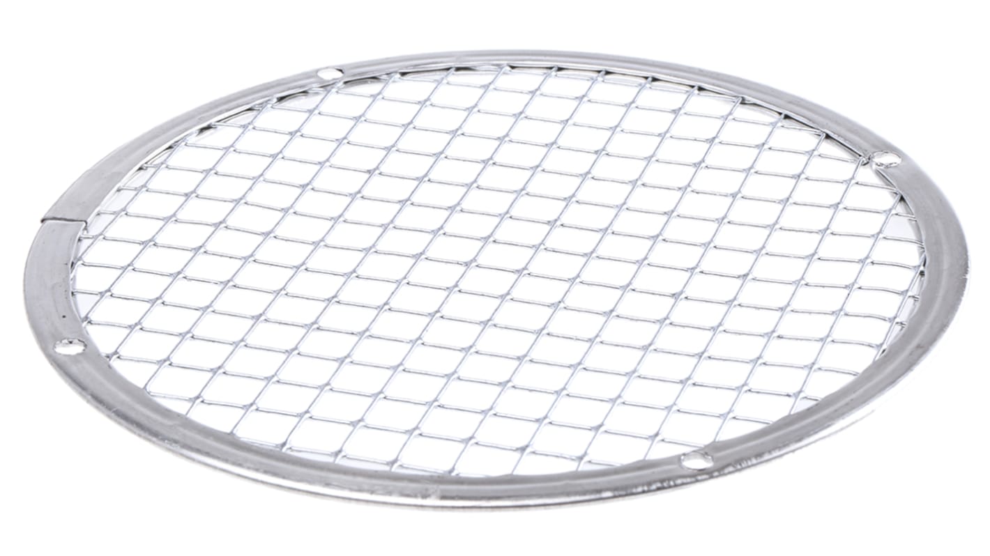 ebm-papst Galvanised Steel Finger Guard for 120mm Fans, 132mm Hole Spacing