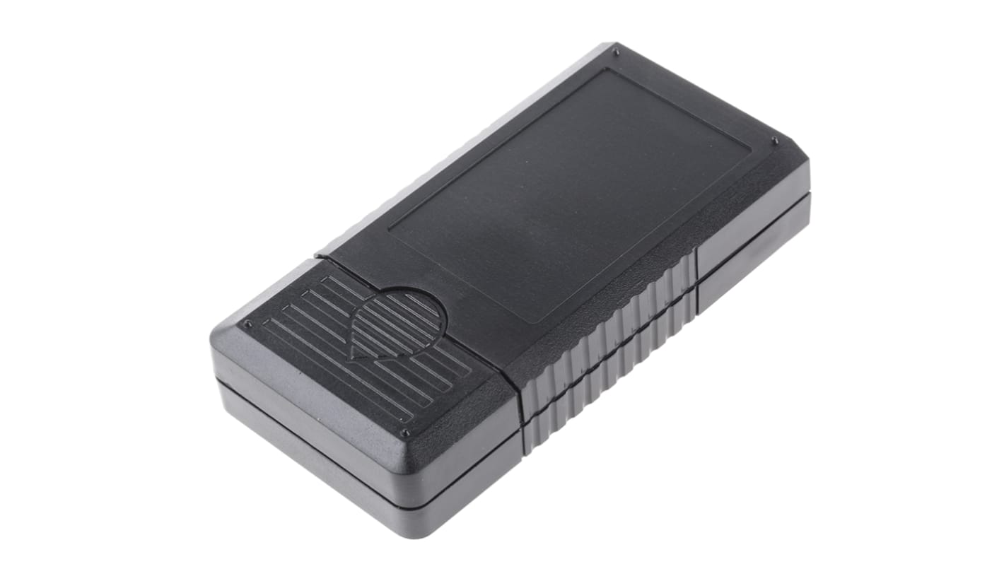 Bopla BOS Series Black ABS Handheld Enclosure, Integral Battery Compartment, IP40, 120 x 60 x 25mm