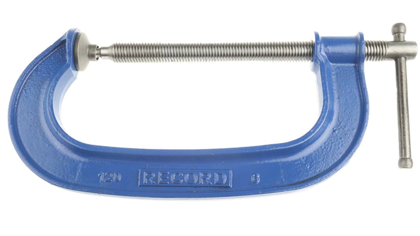 Record 150mm x 80mm G Clamp