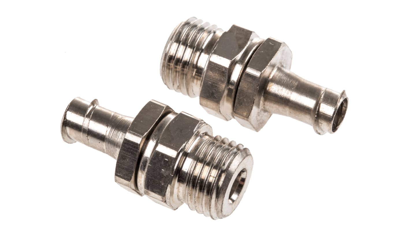 Adaptaflex Swivel, Conduit Fitting, 10mm Nominal Size, PG7, Brass, Silver