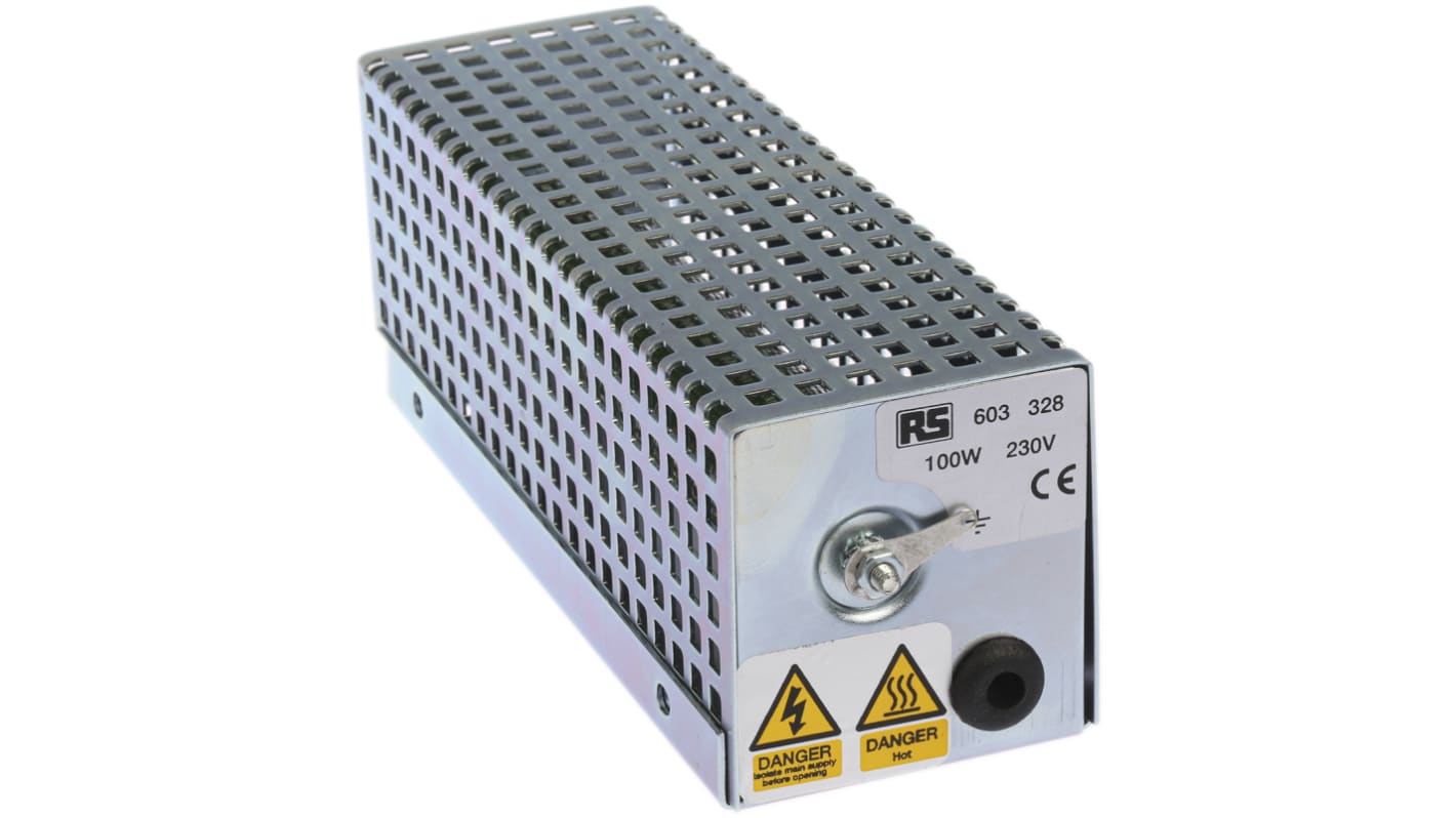 Chauffage de boîtier, 200W, 10m³/h, 230V ca