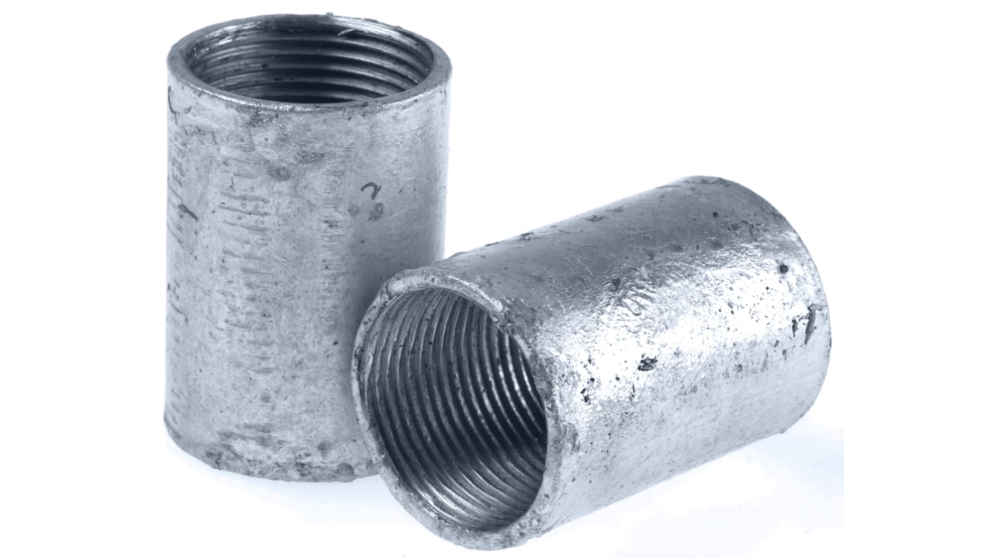 RS PRO Coupler, Conduit Fitting, 25mm Nominal Size, Steel