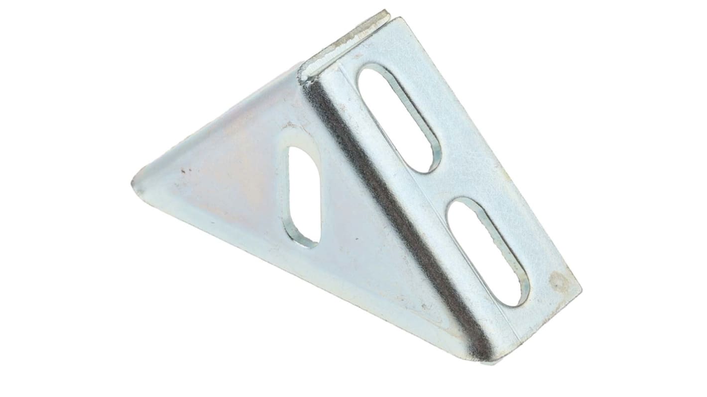 RS PRO Angled Bracket for Use with DIN Rail