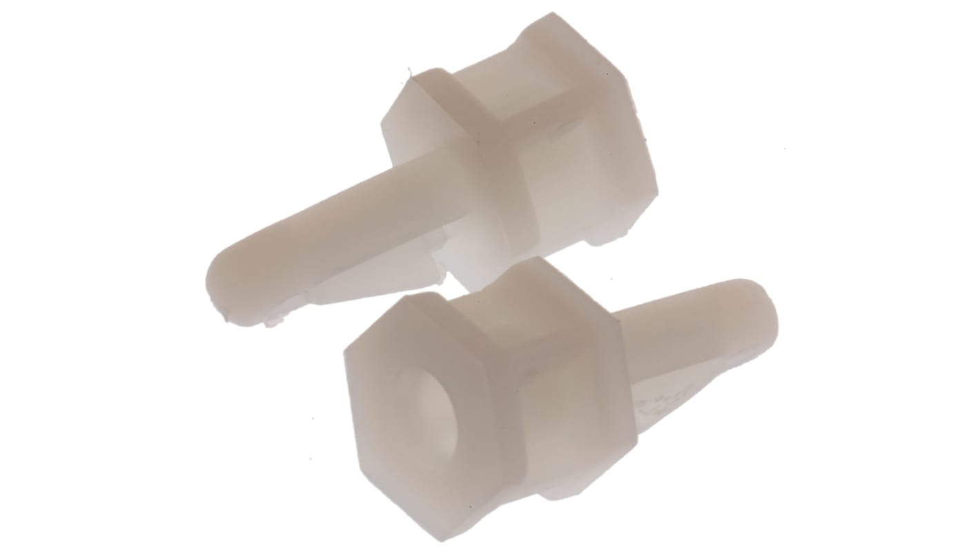 Support colonne pour CI, Essentra, TCBS 4 01, Nylon, Hauteur 6.4mm