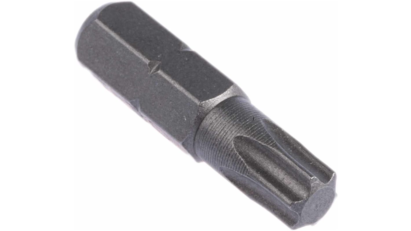 RS PRO T30 TORX® Schraubbit, Schraubeinsatz CrV-Stahl, 25 mm