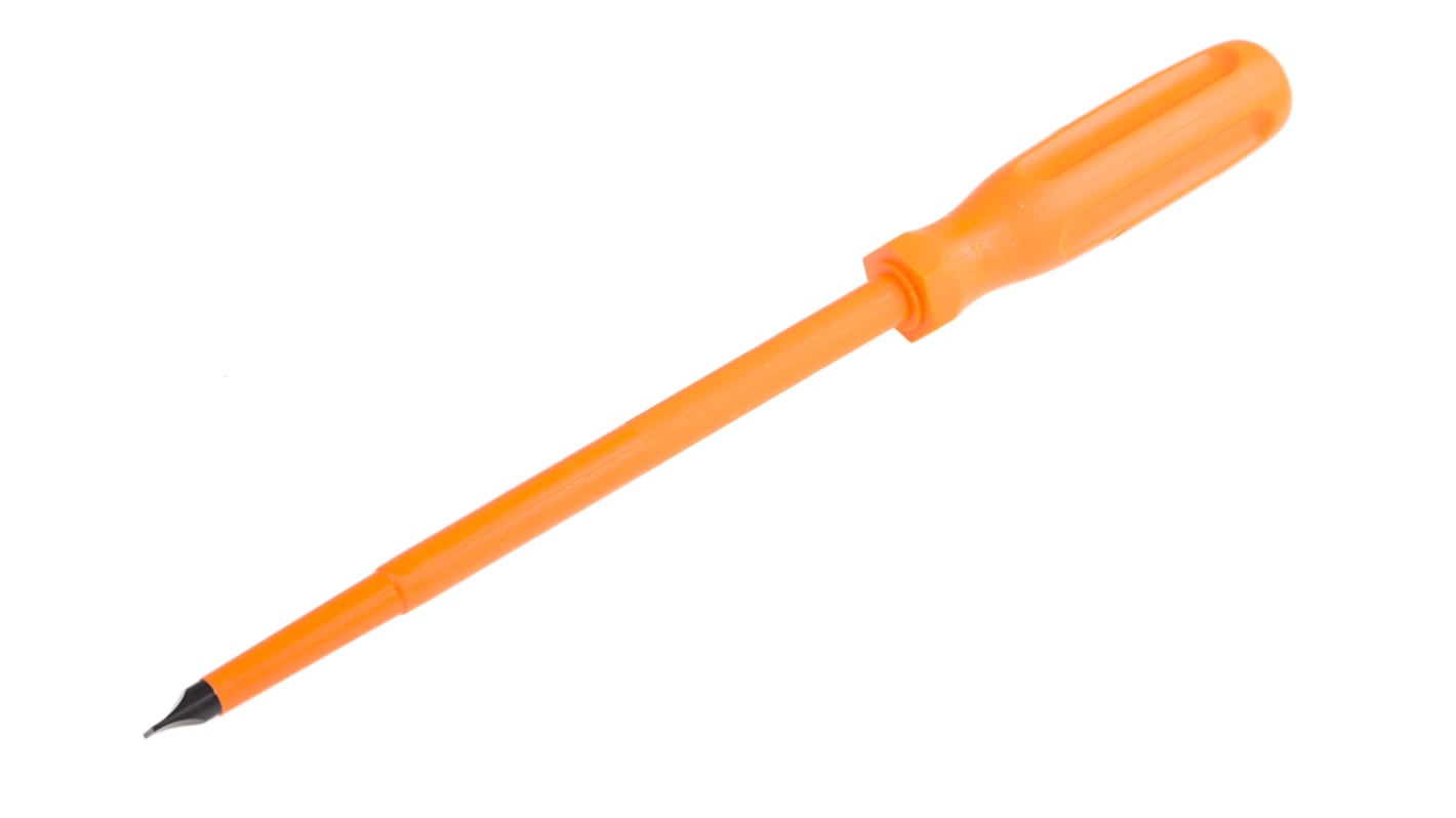 Sibille Flat Screwdriver, 8 mm Tip, 200 mm Blade, VDE/1000V