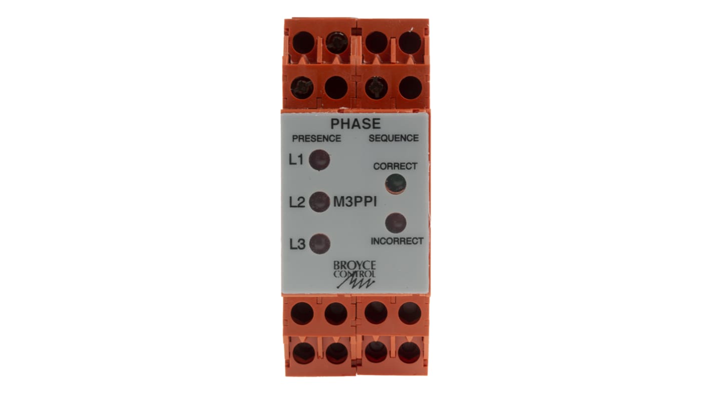 M3PPI 300500vAC Broyce Control Phase Monitoring Relay RS