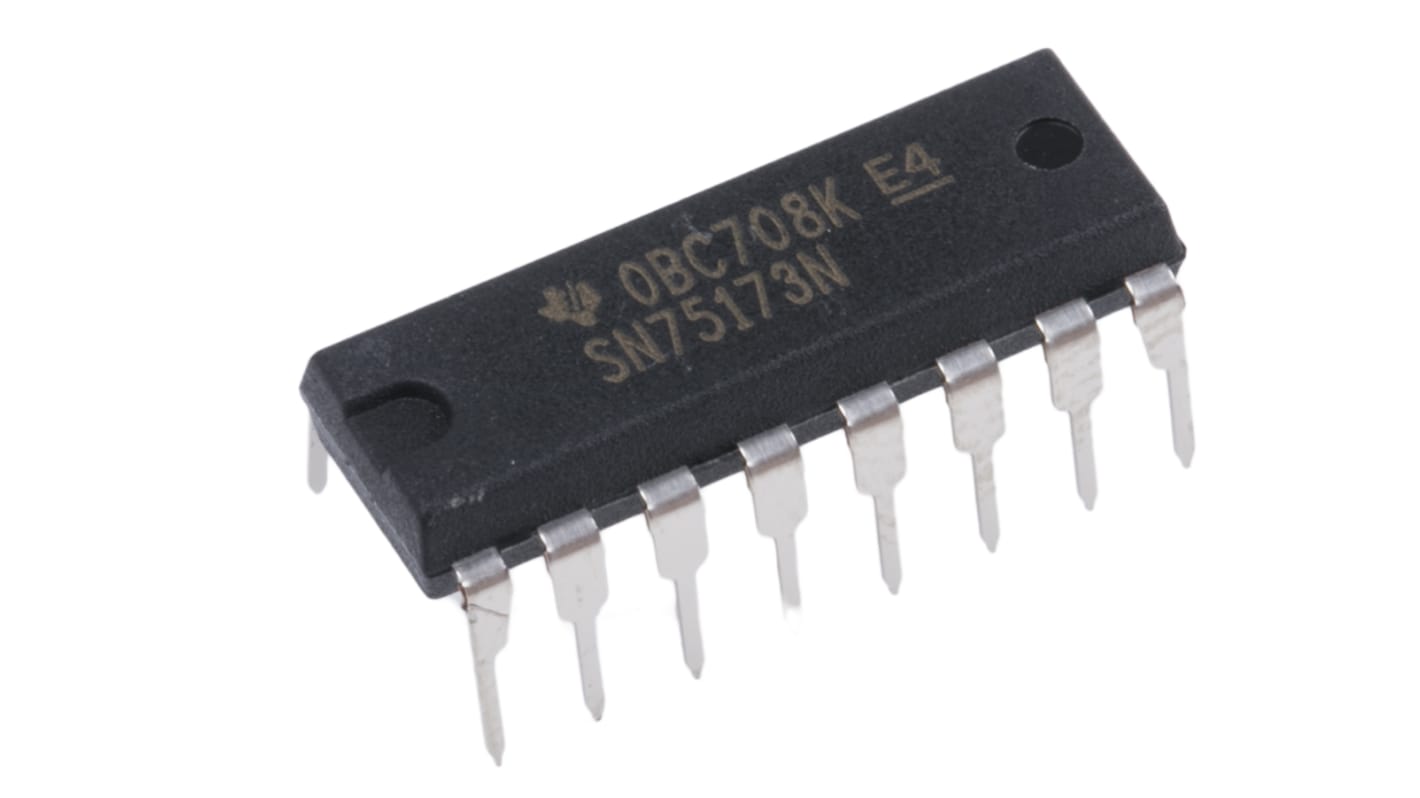 Texas Instruments ラインレシーバスルーホール, 16-Pin, SN75173N