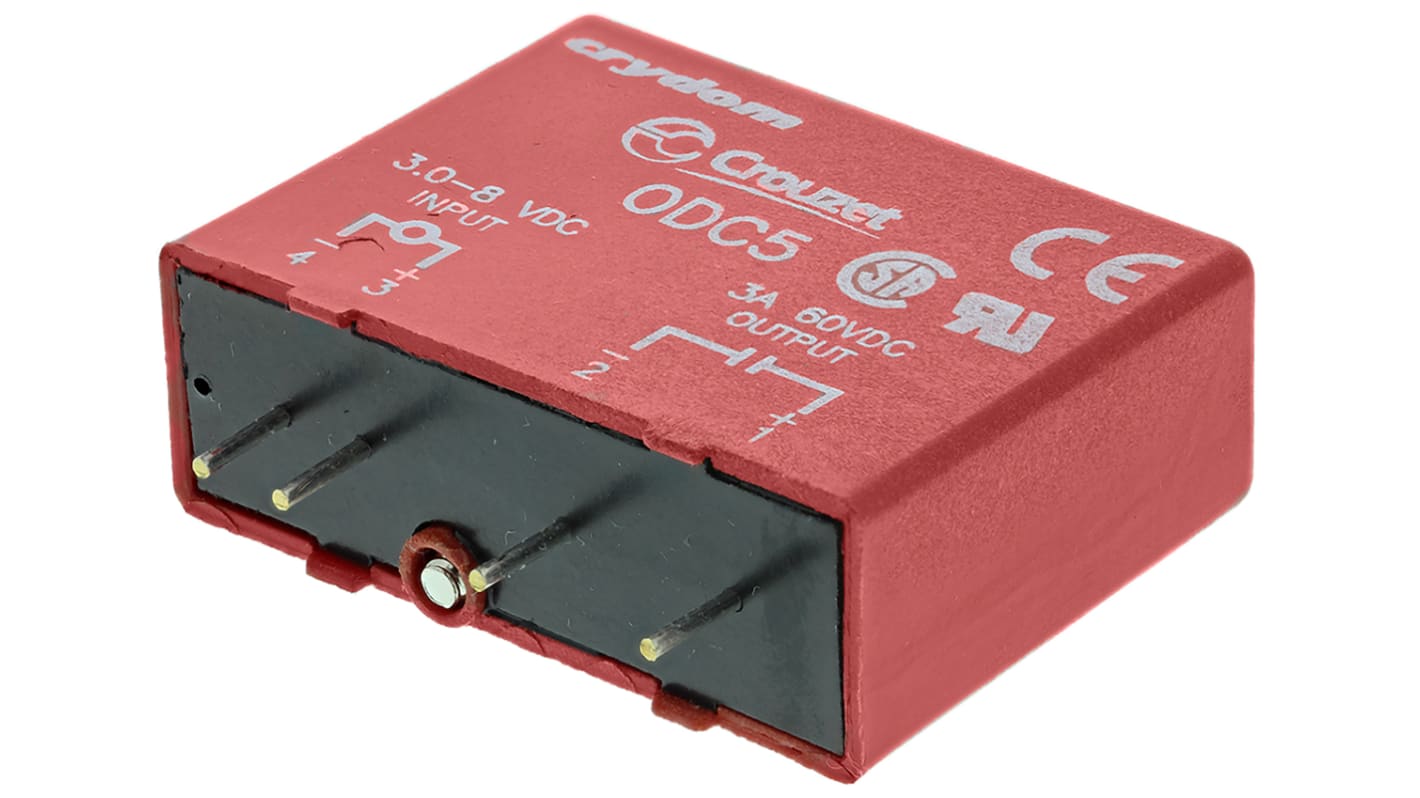 interfészrelé-modul 5V dc Nyomtatott áramkörre szerelhető, 18mA M SERIES