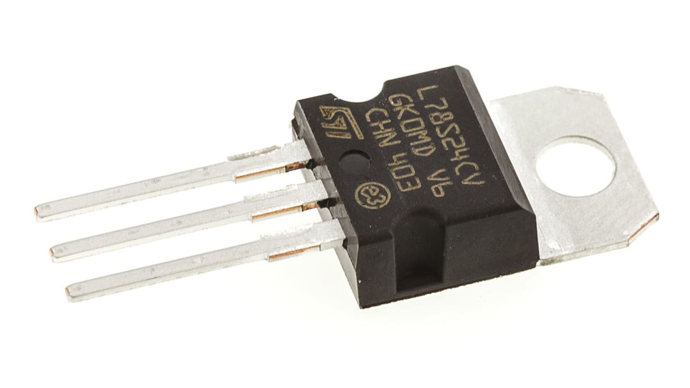 Magnatec, 24 V Linear Voltage Regulator, 2A, 1-Channel 3-Pin, TO-220 L78S24CV