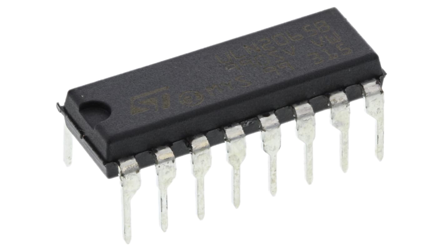 Transistor Darlington NPN STMicroelectronics, PDIP, 16 Pin, 1,75 A, 80 V, , Montaggio su foro