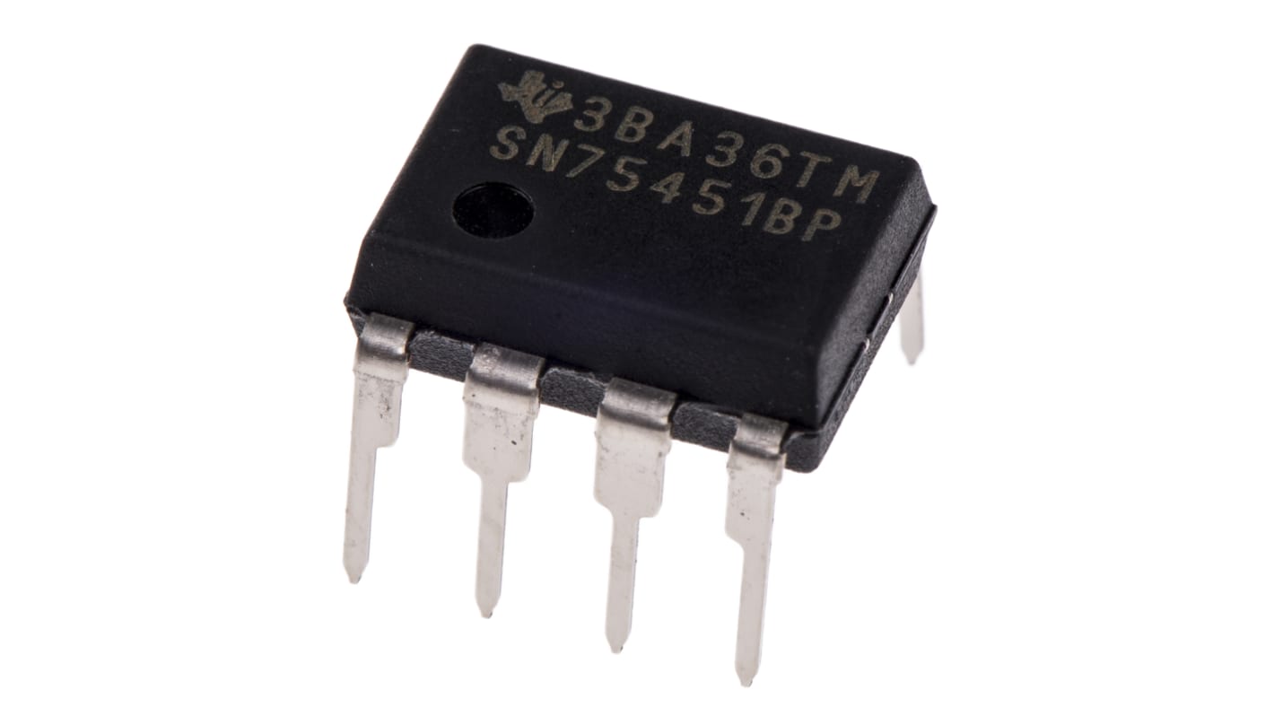 SN75451BP, Periferidriver, Dual, 8 Ben, PDIP