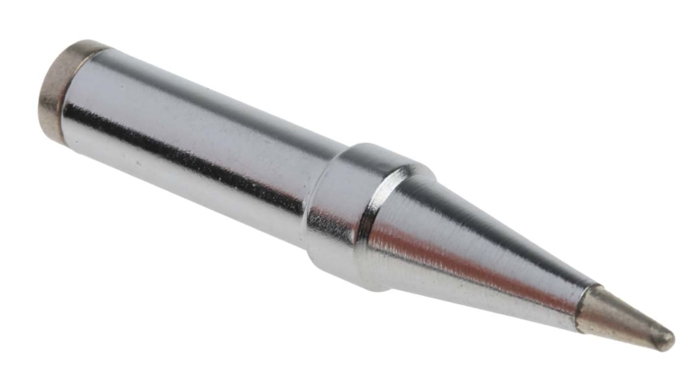 Punta de soldadura tipo Bisel Weller, serie PT mod. PT F7, punta de 1.19 mm, para usar con TCP 12, TCP 24, TCP 42, TCPS