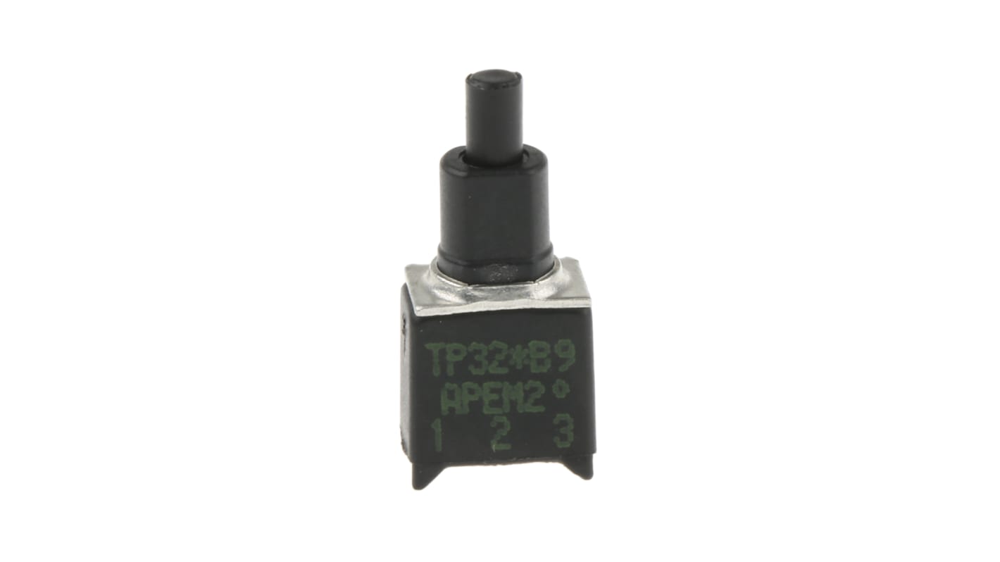 APEM TP Series Push Button Switch, Momentary, PCB, SPST, 20V