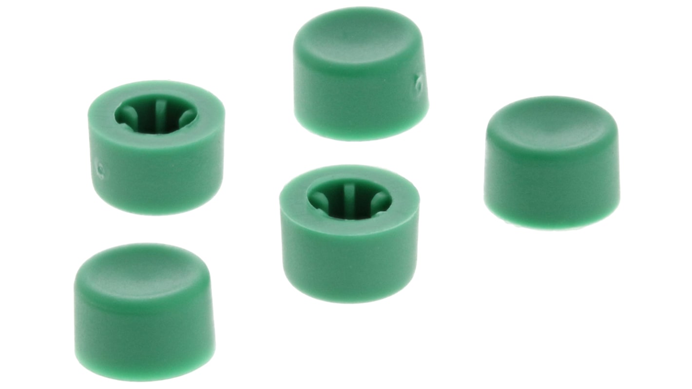 APEM Green Push Button Cap for Use with Apem 9600 Series (Sub-Miniature Panel Mount Switch)