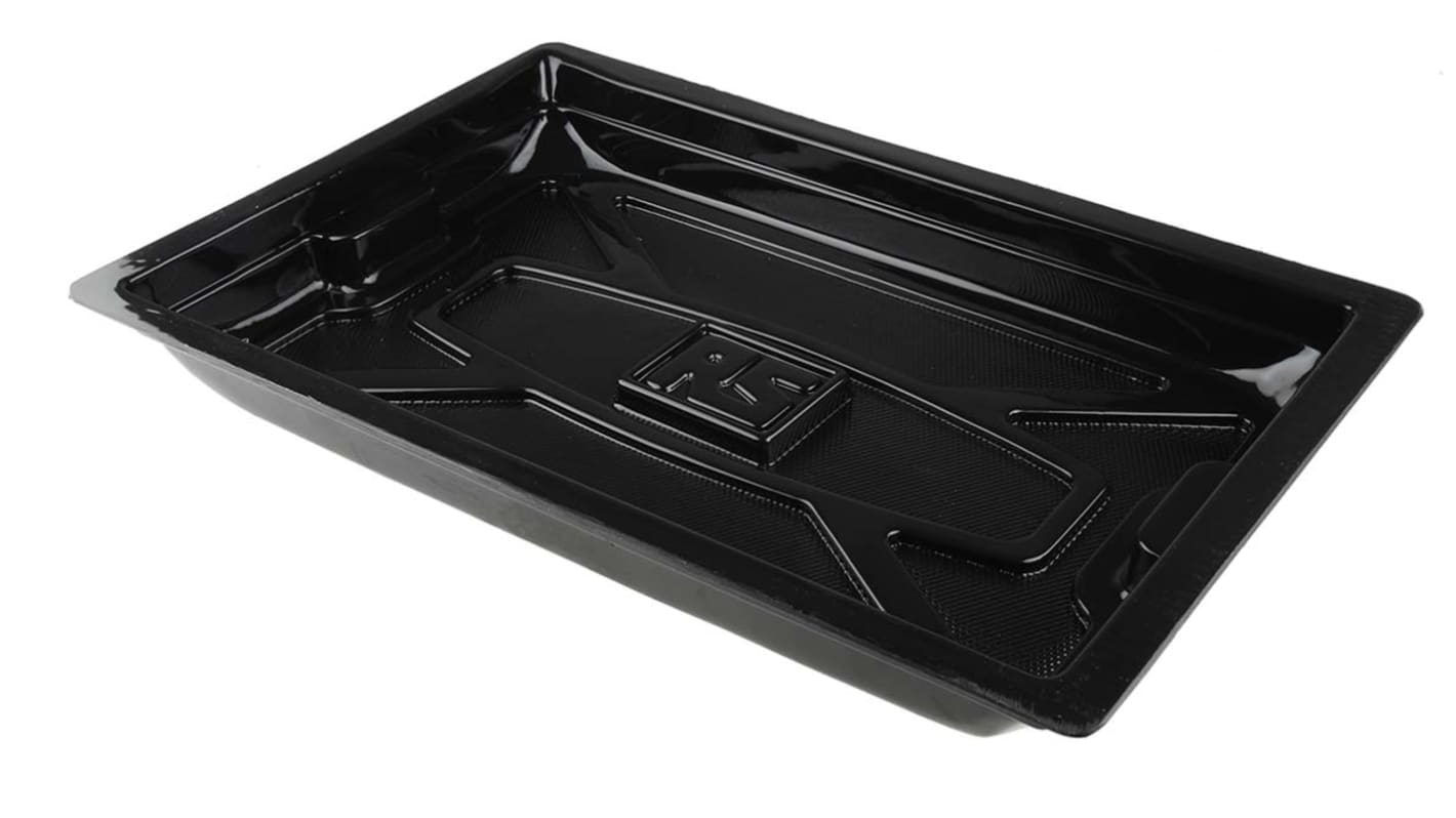 RS PRO Polystyrene Drip Tray, inner Dimensions 510 x 320 x 65mm, W