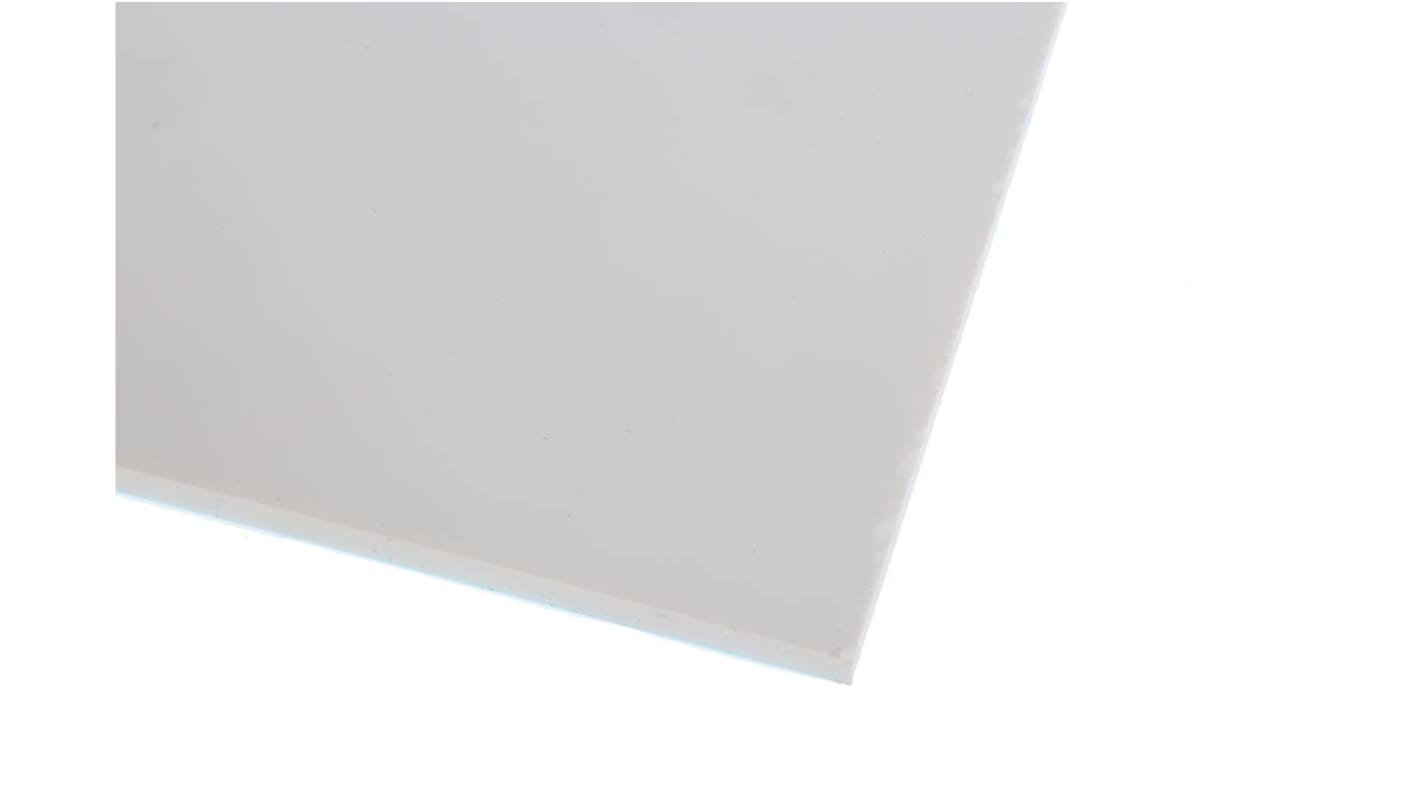 RS PRO Opaque White Plastic Sheet, 500mm x 300mm x 5mm