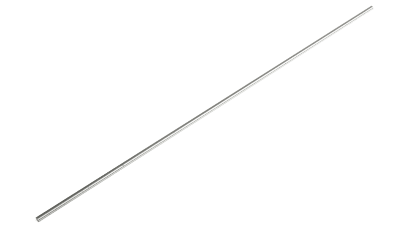 RS PRO Silver Steel Rod 5/32in Diameter, 300mm L