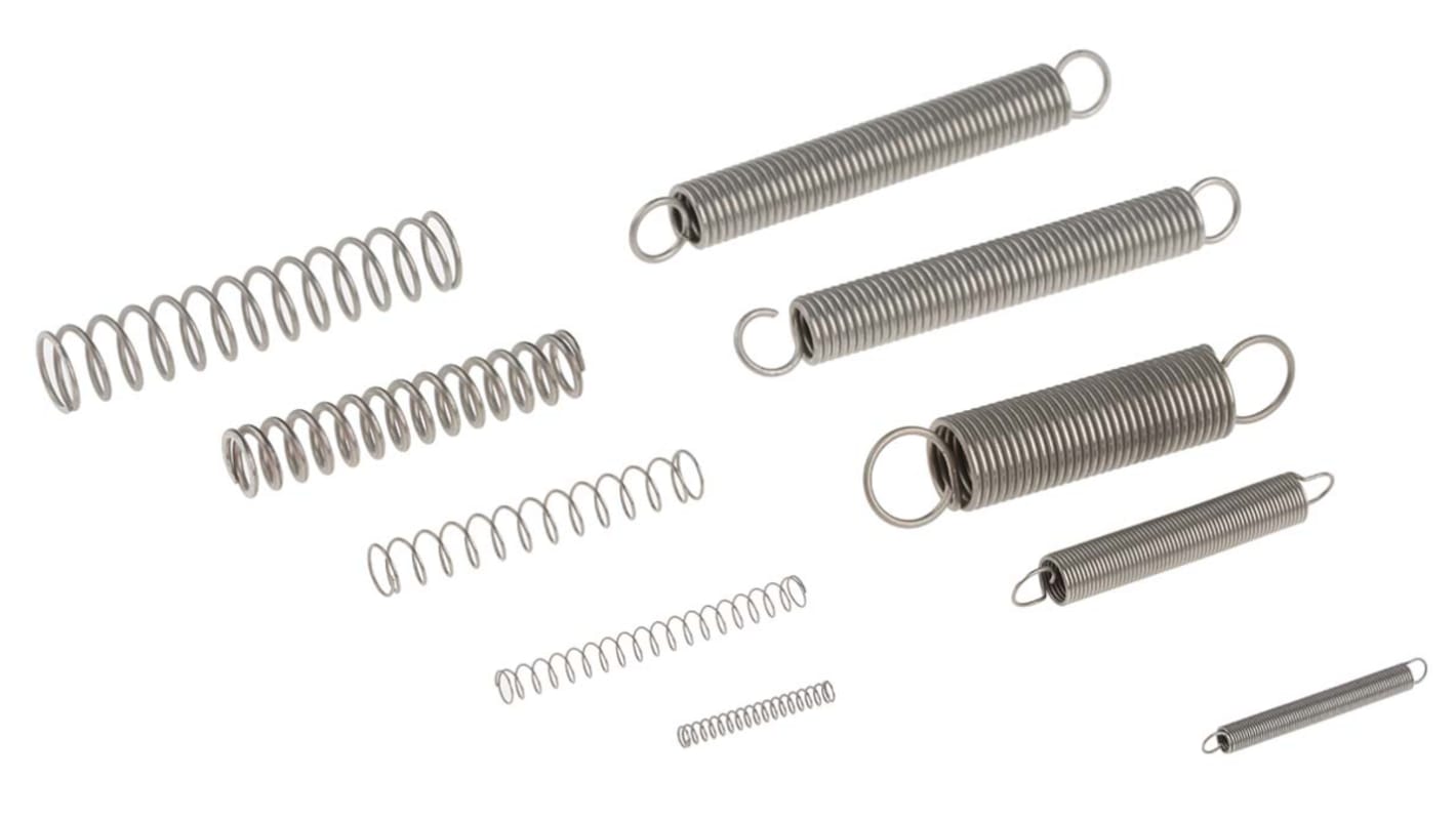 RS PRO Druckfeder 8,63 Mm Außen-Ø – Legierungss Produktbild-Vorschau 4