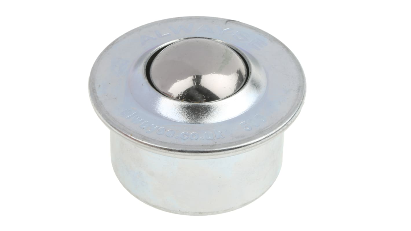 530013 ALWAYSE Ball Transfer Unit with 30mm diameter Steel ball RS