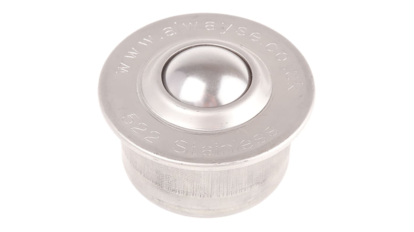 522015 ALWAYSE Ball Transfer Unit with 22mm diameter Stainless Steel