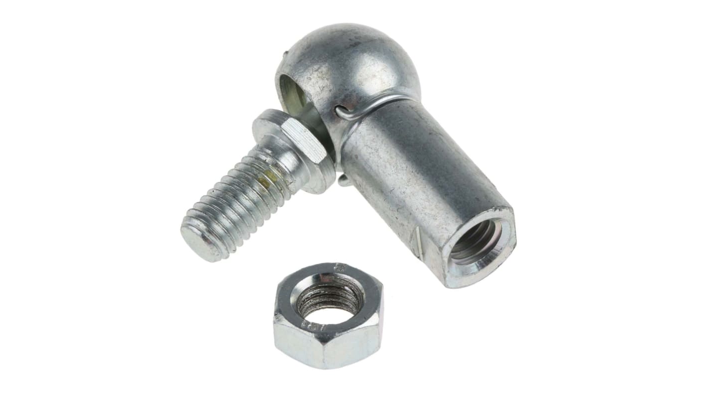 RS PRO Steel M8 Ball and Socket Joint, 39.5mm x 38mm