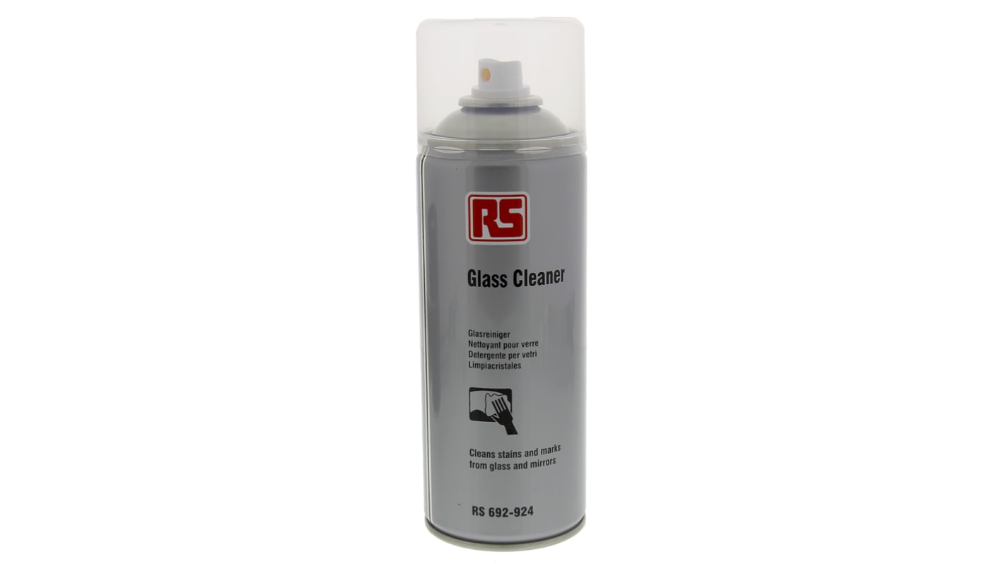 RS PRO Glasreiniger wasserbasierend, Spray 400 ml