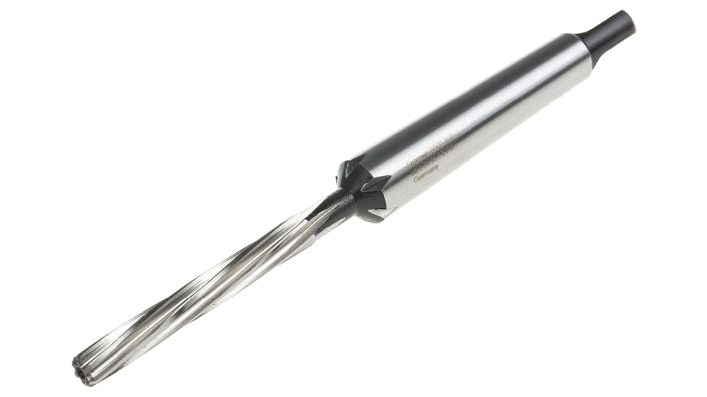 Dormer Morse Taper Shank Reamer Bit, 6mm Diameter, 125 mm Overall