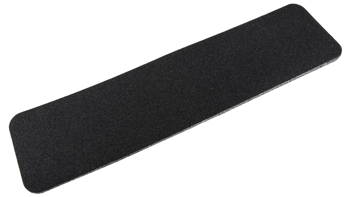 Suelo antideslizante Rocol Safe Step de Plástico Negro, autoadhesivo, 600mm x 150mm