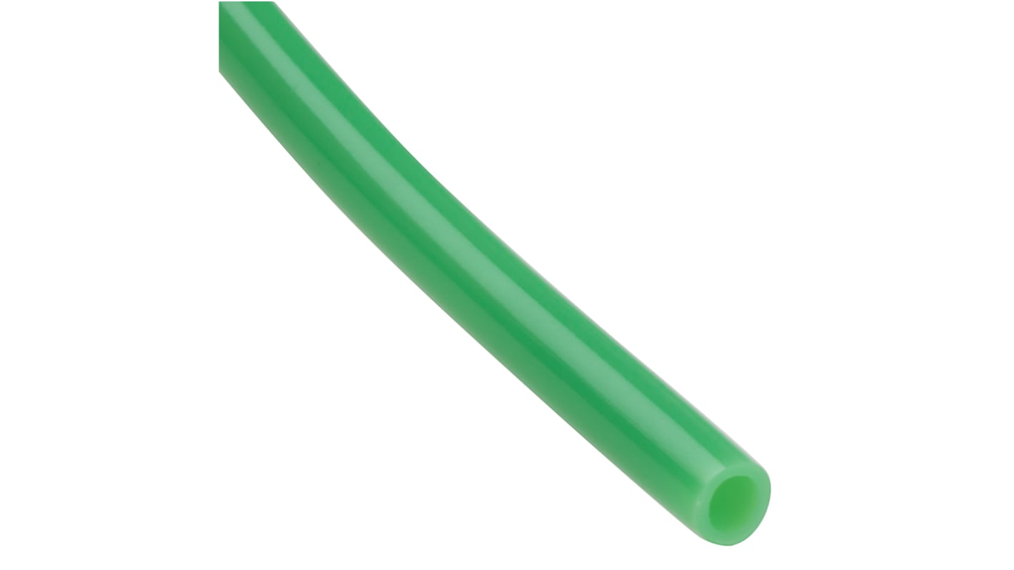 Tubería de aire comprimido RS PRO de Nylon Verde, diá. exterior 4mm, longitud 30m