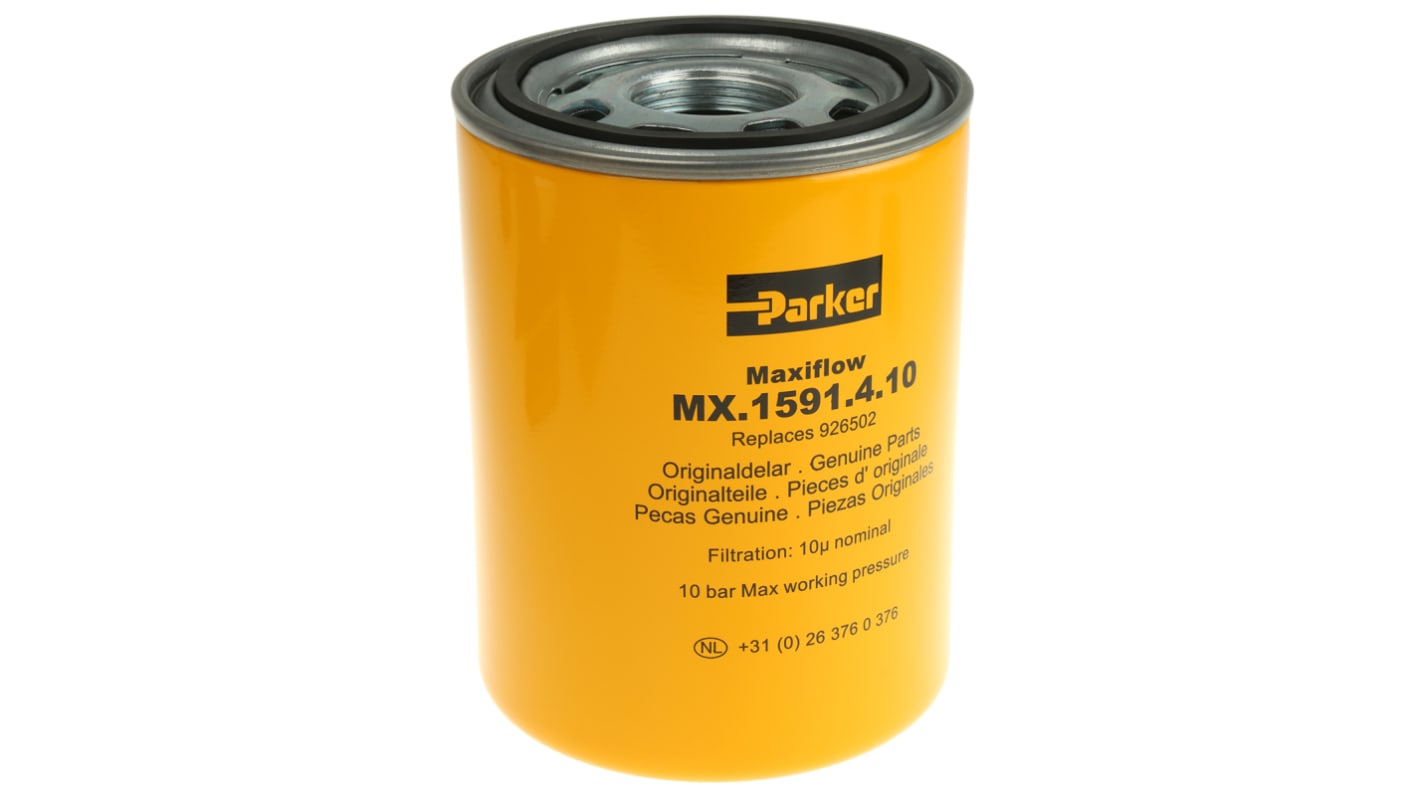 Elemento del filtro hidráulico de recambio, Parker 926502, 10μm