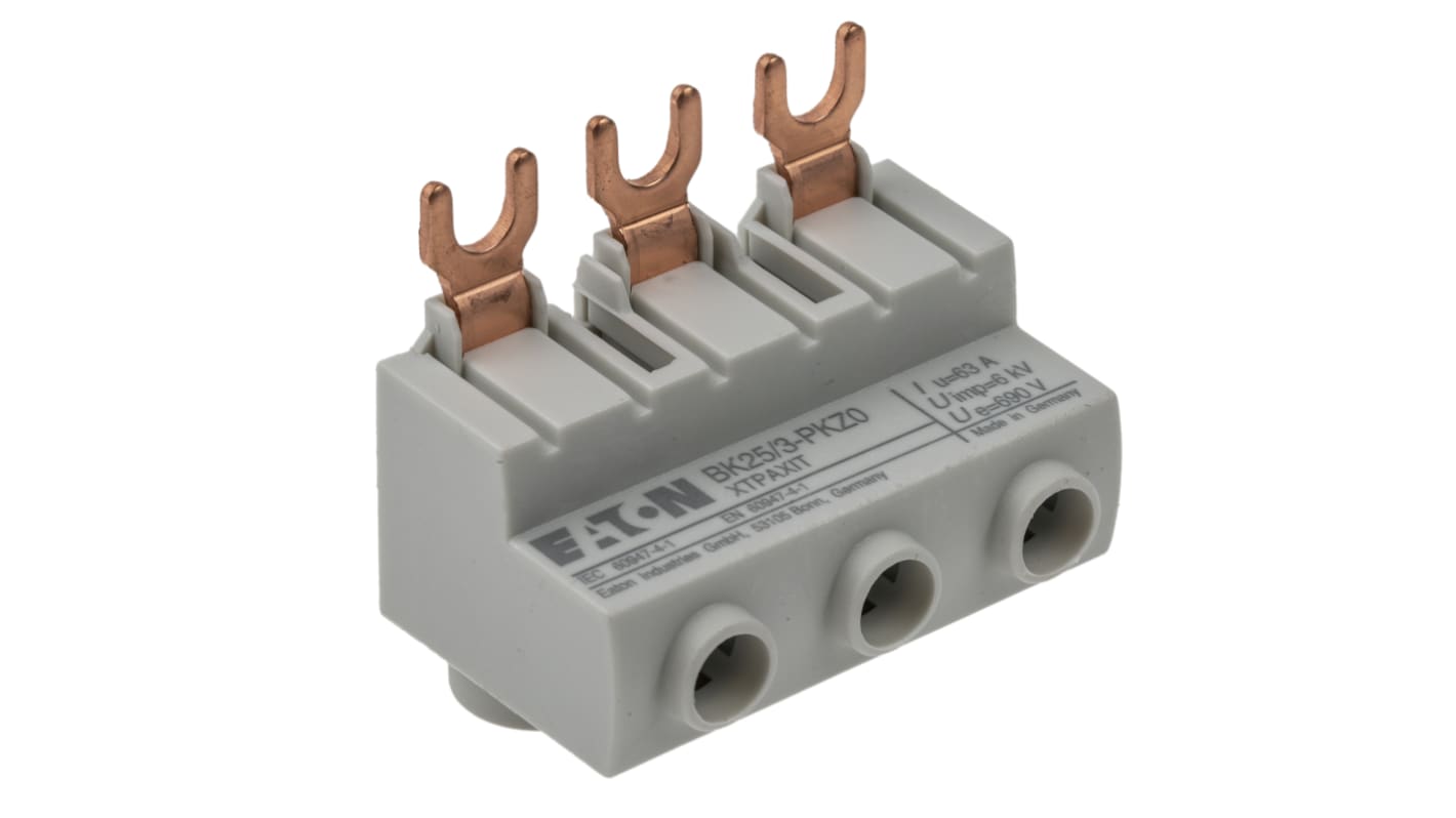 Eaton Eingehende Anschlussklemme für Serie PKE, Serie PKZM0, 44 x 37,6 x 27,7 mm, 37.6mm