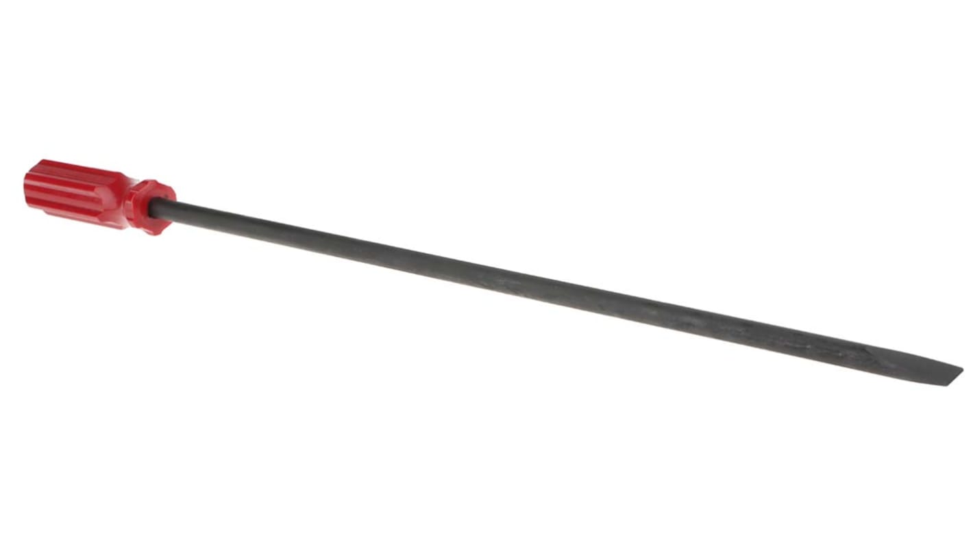 RS PRO Flat Screwdriver, 10 mm Tip, 500 mm Blade