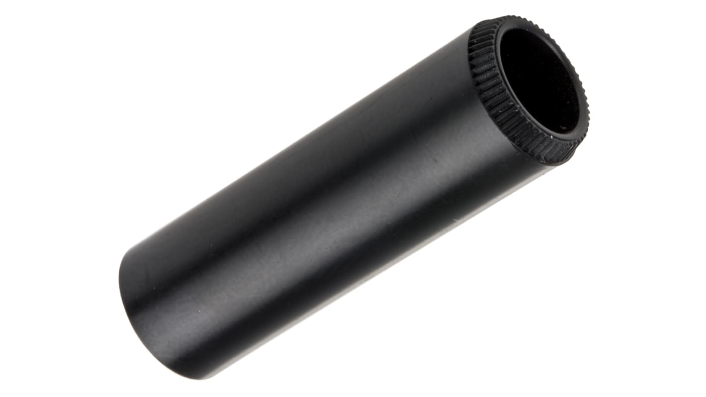 Black cable socket,4mm