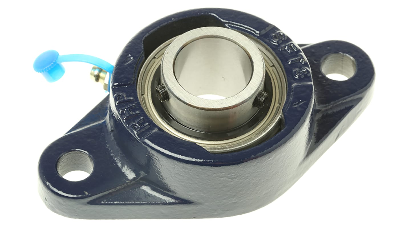 2 Hole Flange Bearing Unit, SFT25, 25mm ID