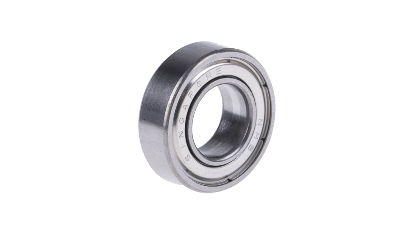 NMB DDL1680HHMTRA5P24LY121 Double Row Deep Groove Ball Bearing- Both Sides Shielded 8mm I.D, 16mm O.D