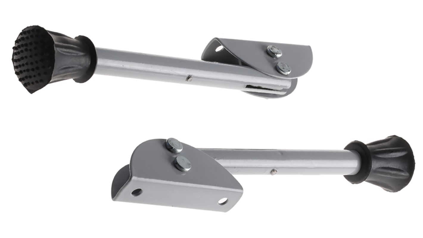 RS PRO Grey Kick Down Door Stop, 4.5mm Diameter, 155mm Long RS