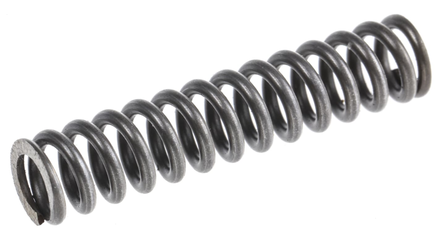 RS PRO Alloy Steel Compression Spring, 35.5mm x 7.55mm, 8.09N/mm RS