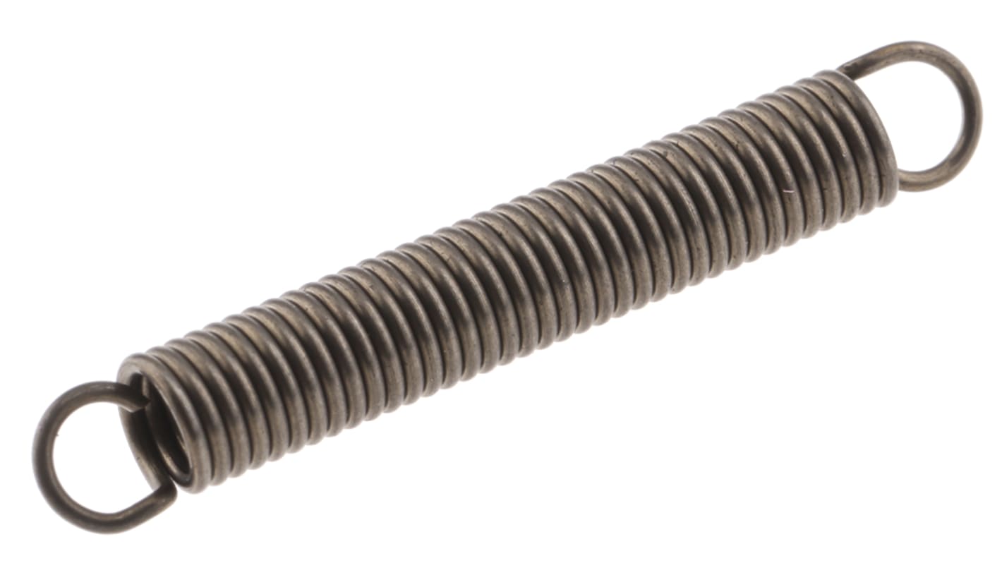 RS PRO Steel Extension Spring, 22.1mm x 3.2mm