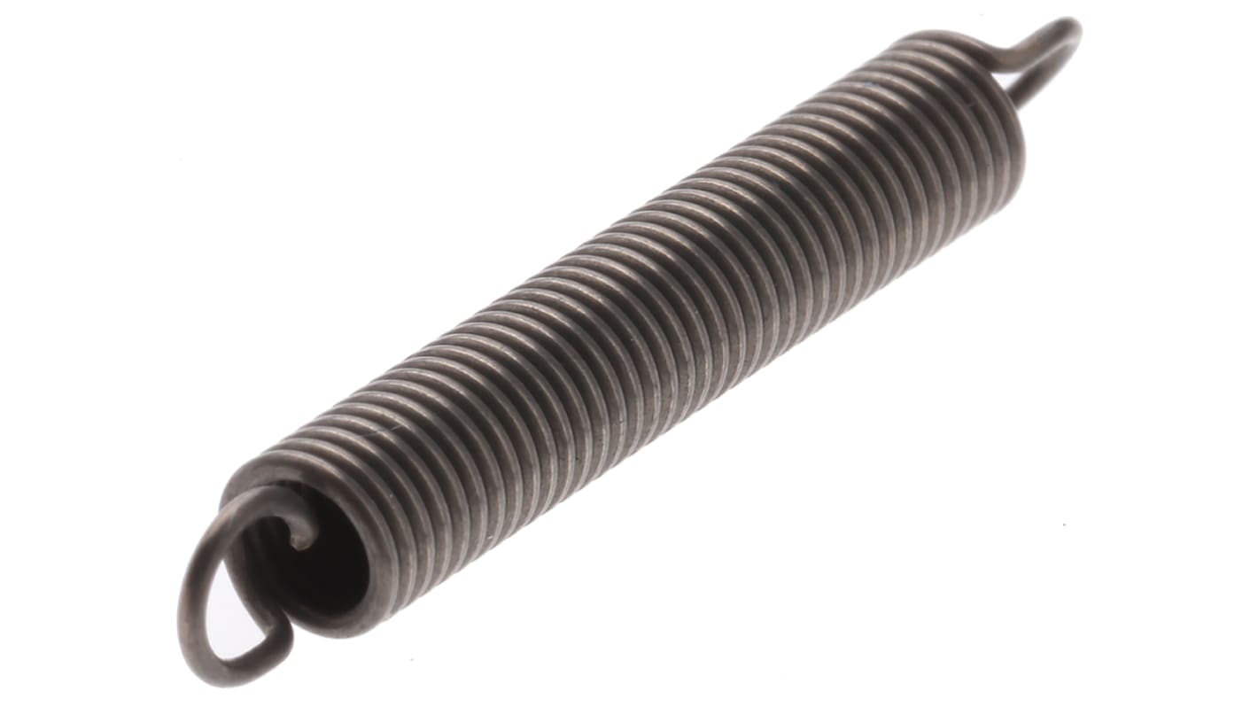 RS PRO Steel Extension Spring, 31mm x 4.5mm