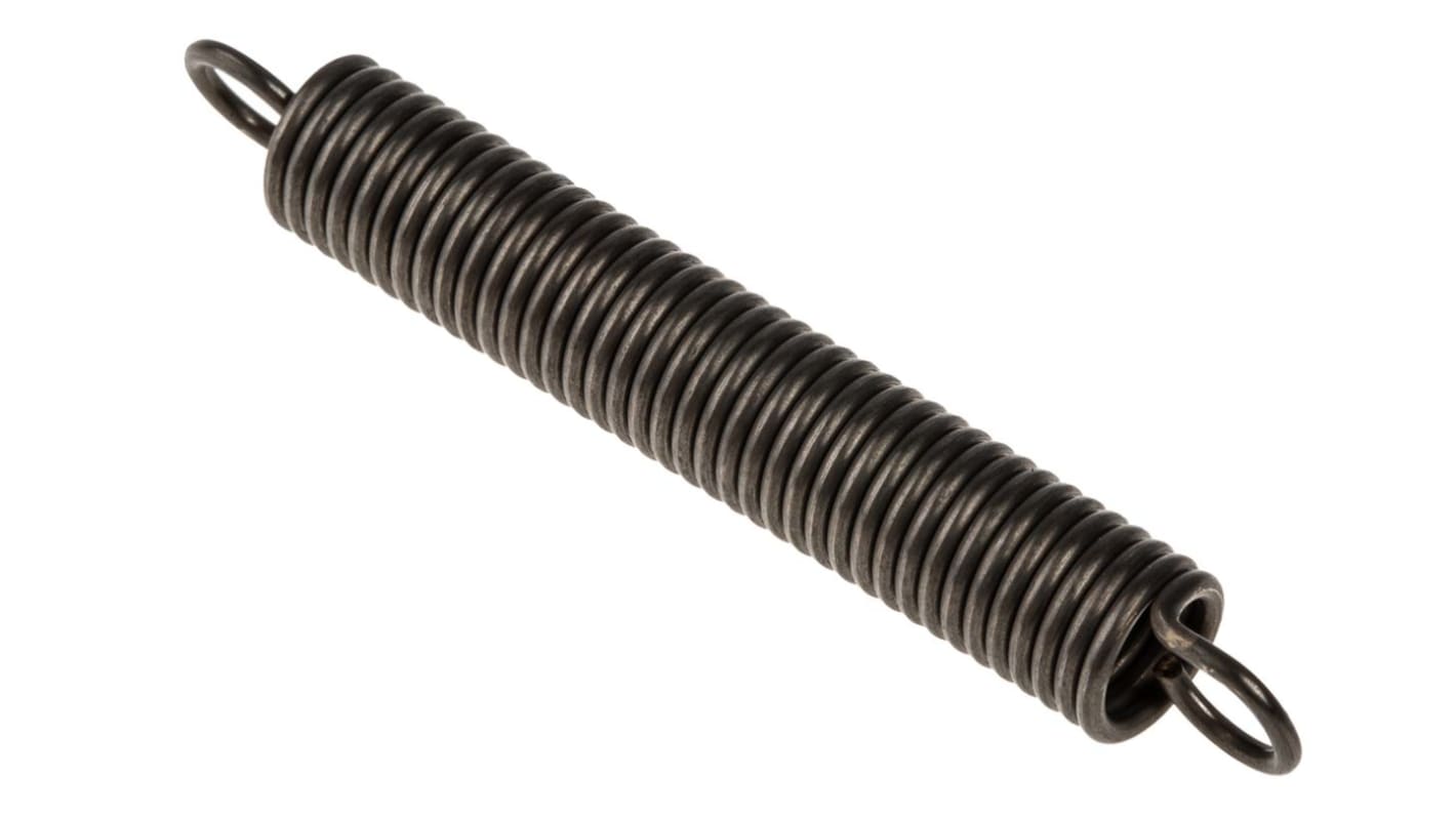 RS PRO Steel Extension Spring, 59mm x 8.5mm