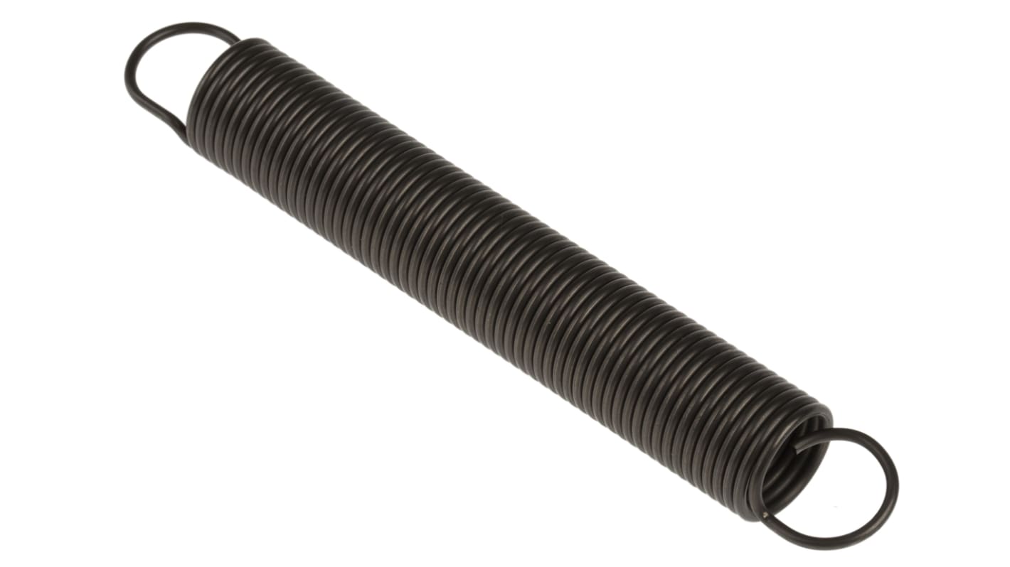 RS PRO Steel Extension Spring, 105mm x 15mm RS