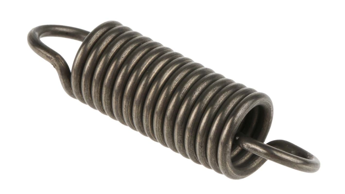 RS PRO Steel Extension Spring, 39.7mm x 11mm