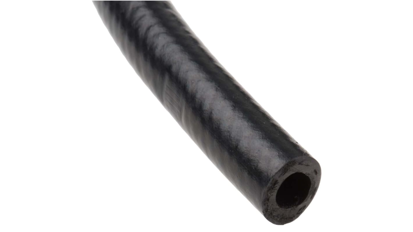 Parker Compressed Air Pipe Black Reinforced Synthetic Rubber 12.7mm x 5m 831 Series