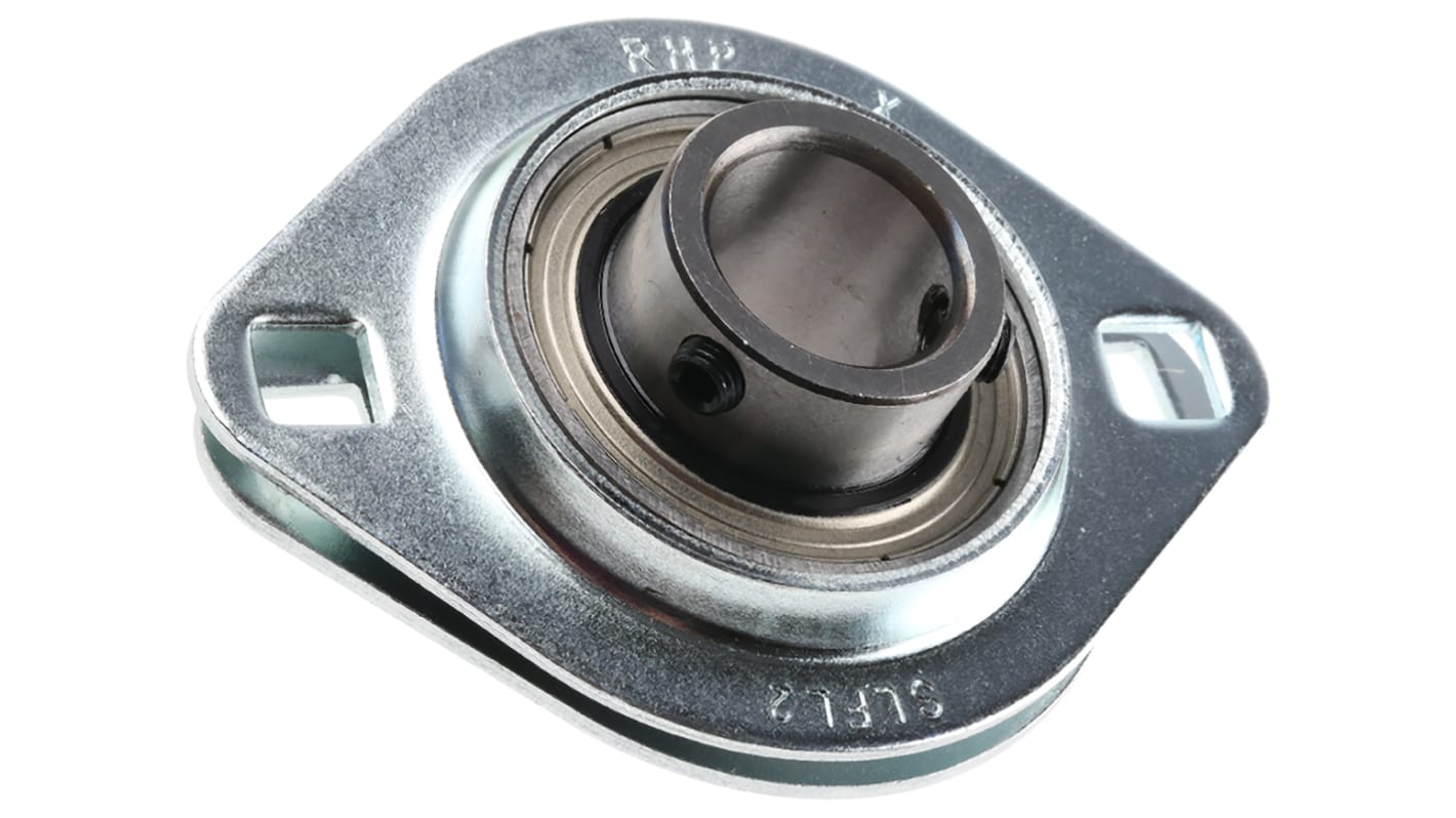 2 Hole Flange Bearing Unit, SLFL20, 20mm ID